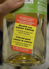 Does knowing alcohol can cause cancer improve support alcohol policies?