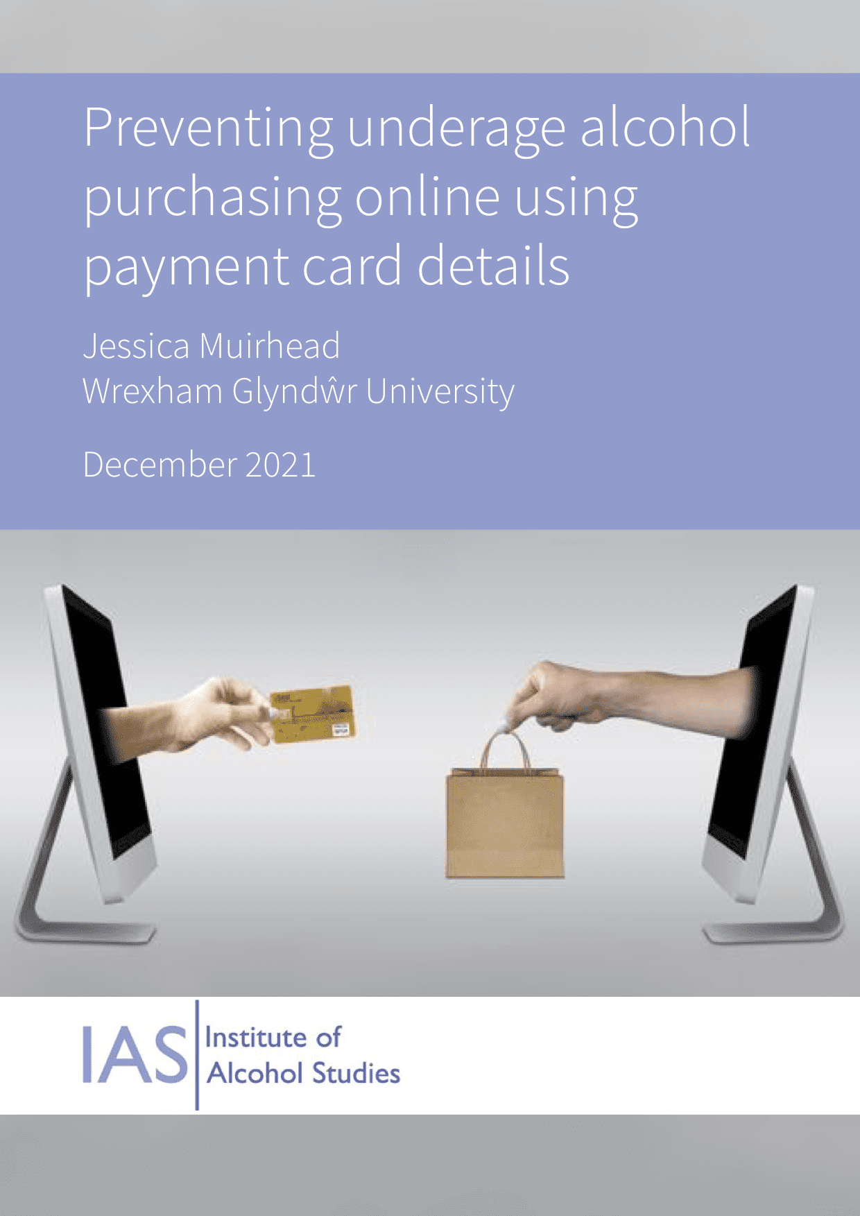 Preventing underage alcohol purchasing online using payment card details